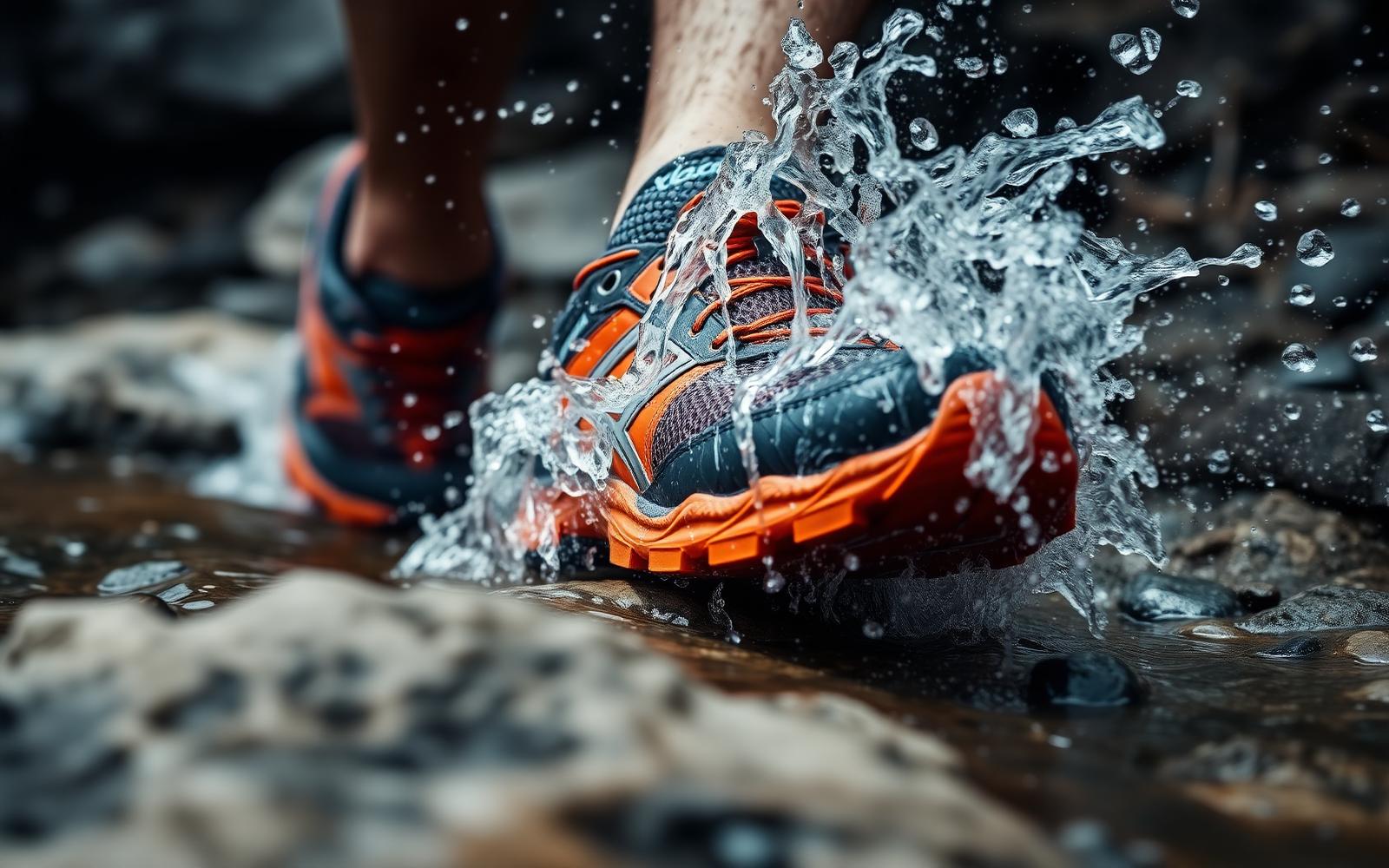 Trail running shoe